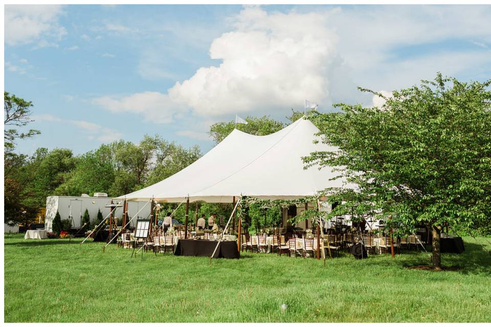 Tent reception