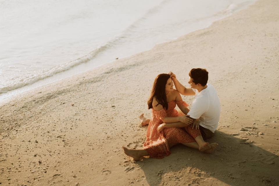 Couple on the beach