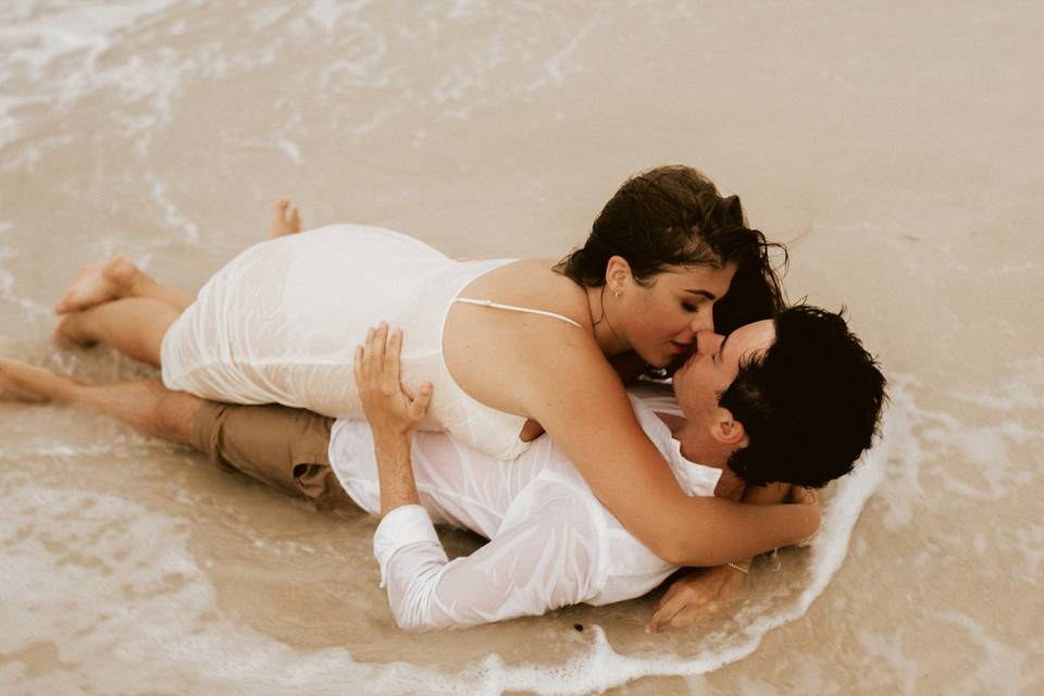 Naples Beach Elopement Photos