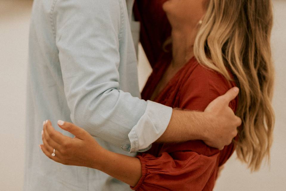 Beach Engagement Photos