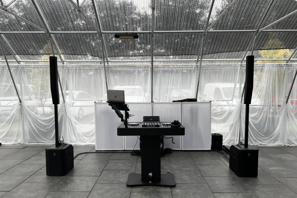 Reception DJ / Sound Set up