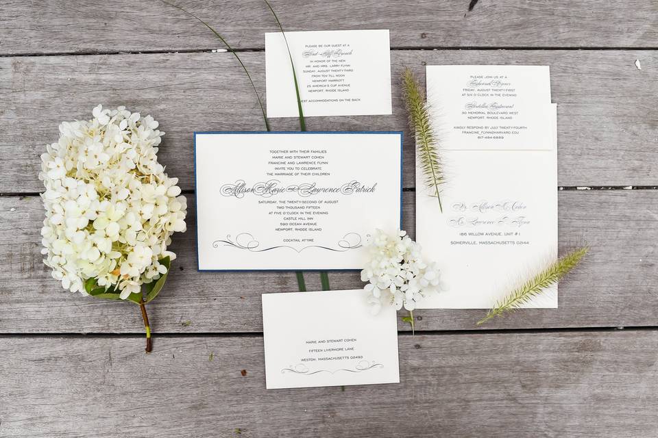 Wedding invitations