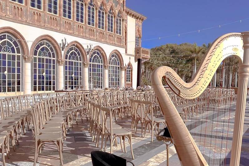 The Ringling - Harpist Emma