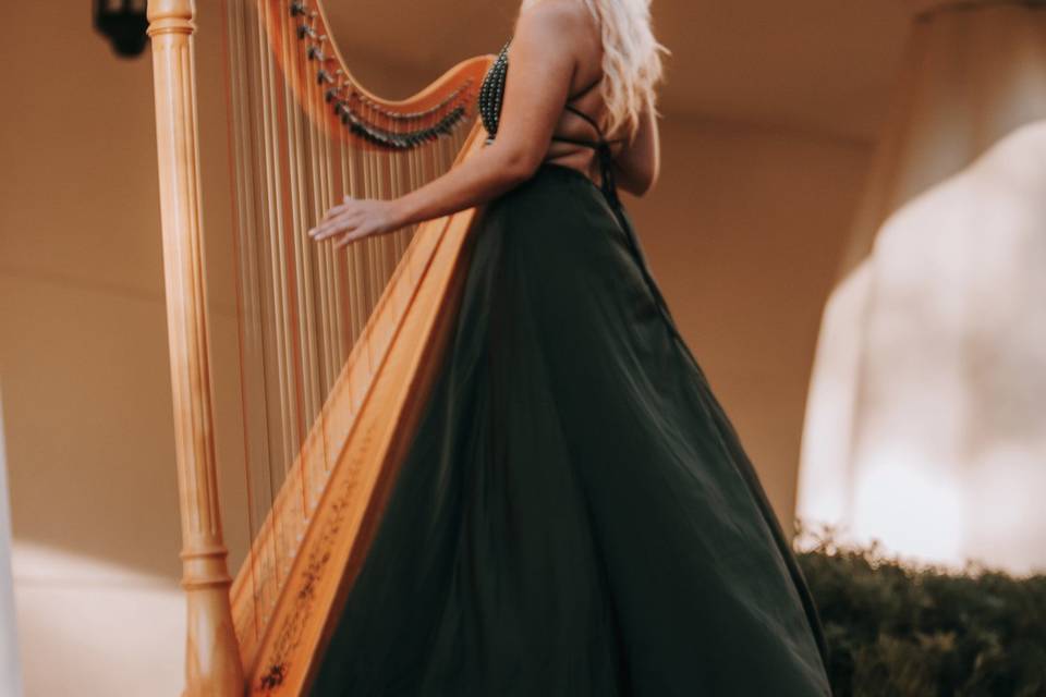 Emma The Harpist