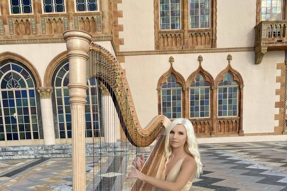 The Ringling Harpist