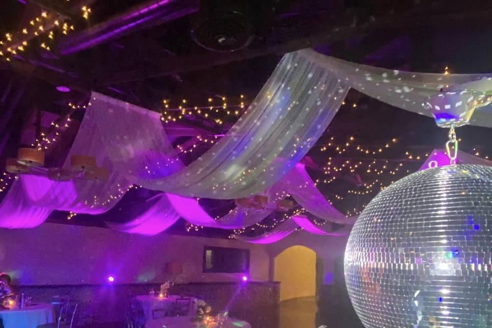 Setting up for a Wedding