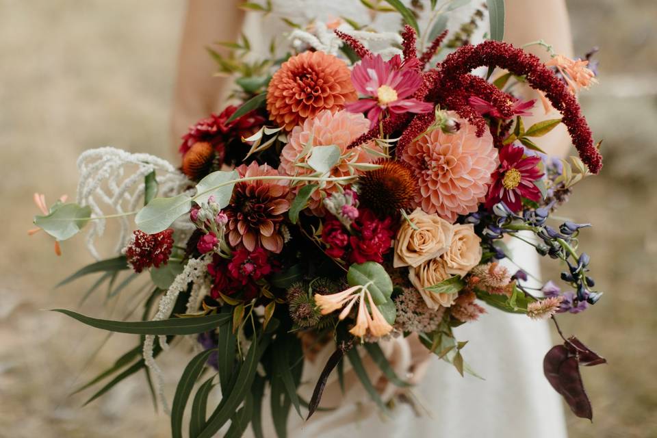 Late Summer Bridal Bouquet