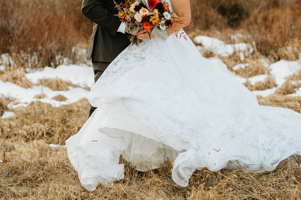 Fall Bridal Bouquet