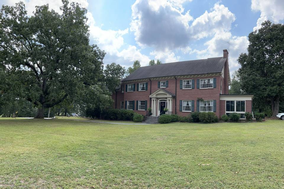 Front view of Riegel Hall