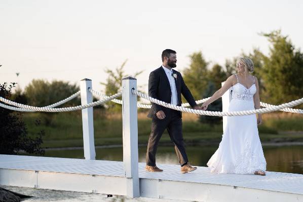 Couple On Bridge