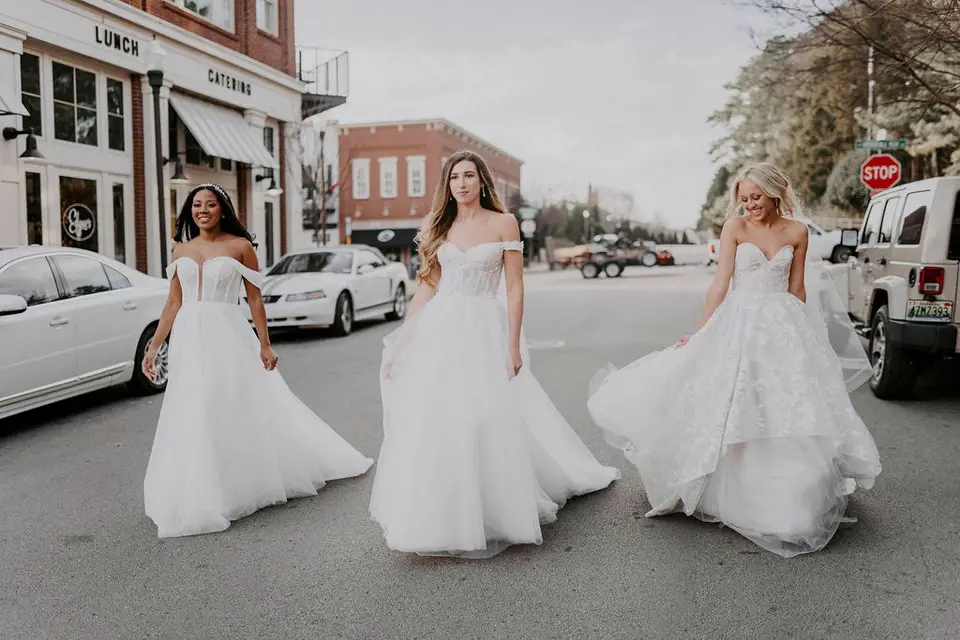 miss america in wedding dresses