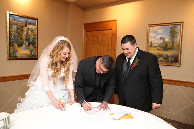 Wedding couple