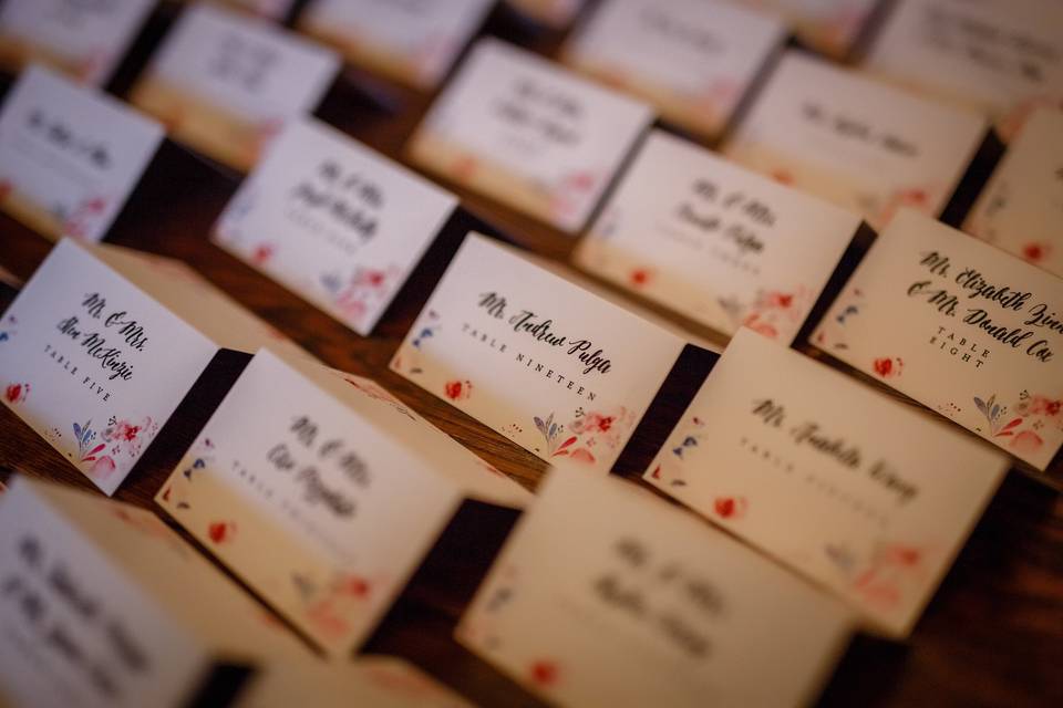 Name cards