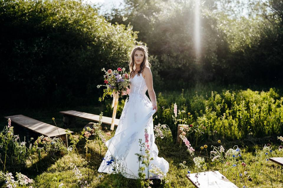 Wildflower bride