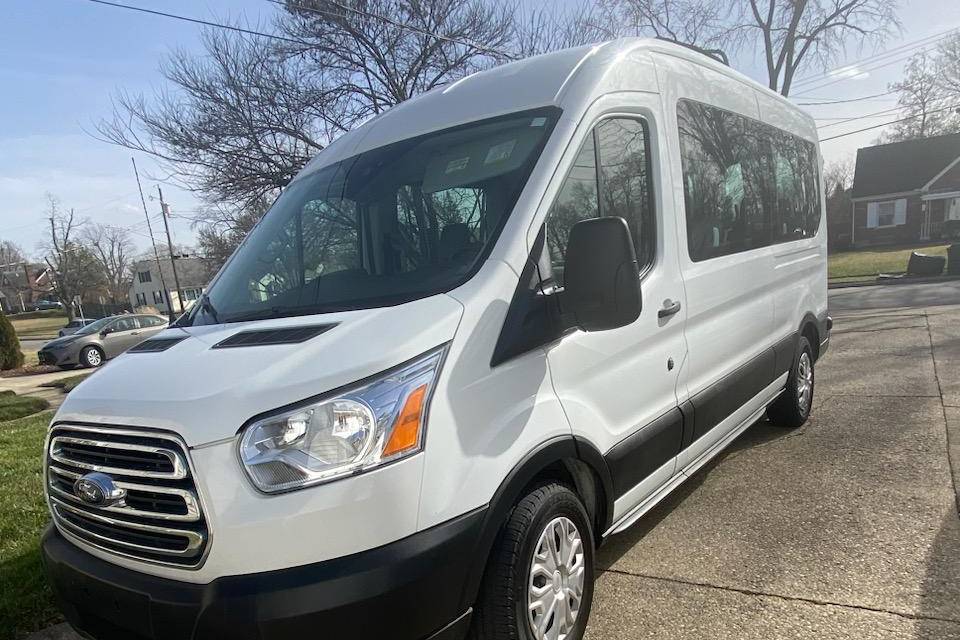 Our HIgh Roof 14 passenger Van