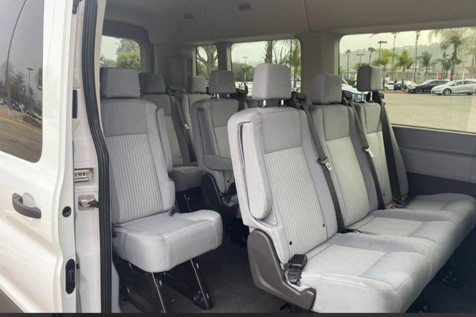 Our HIgh Roof 14 passenger Van