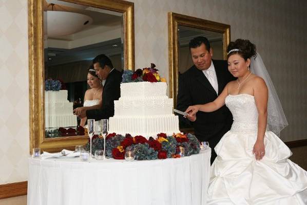 Cutting of the cake