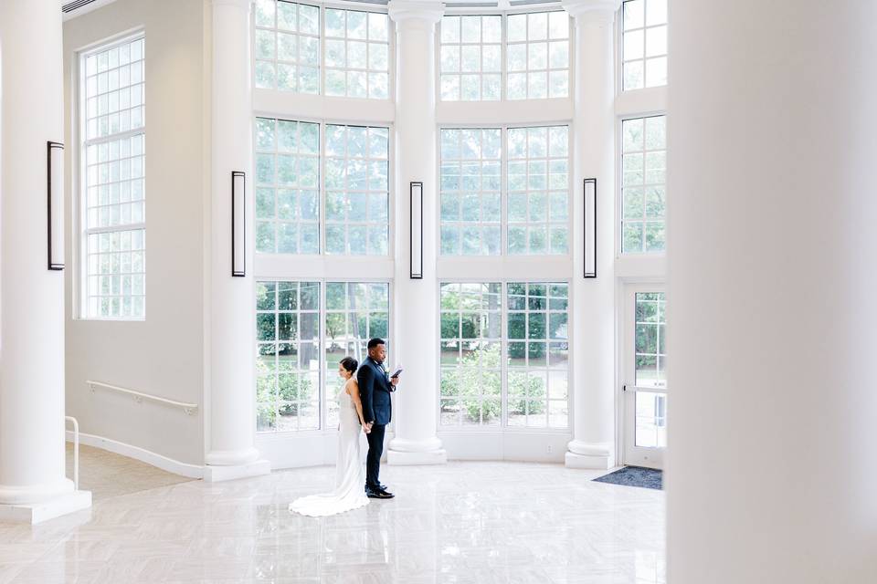 Queens Belk Chapel Wedding