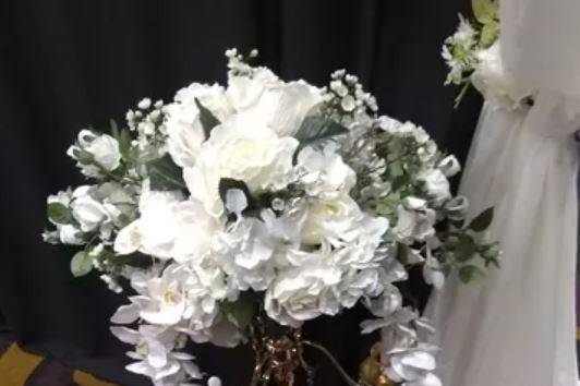White floral arrangement