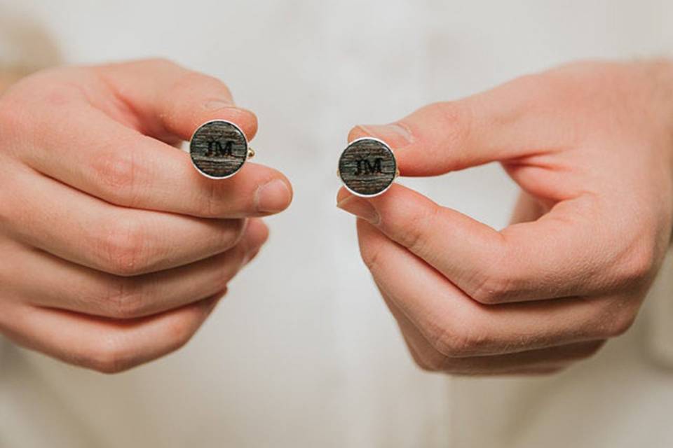 Whiskey Barrel Cufflinks