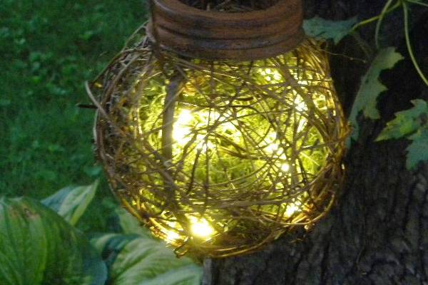 Rustic Woodland Firefly Lantern