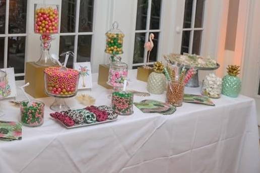 Tropical Candy Buffet