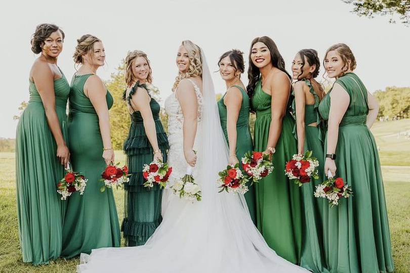 Bridesmaid's vibe!