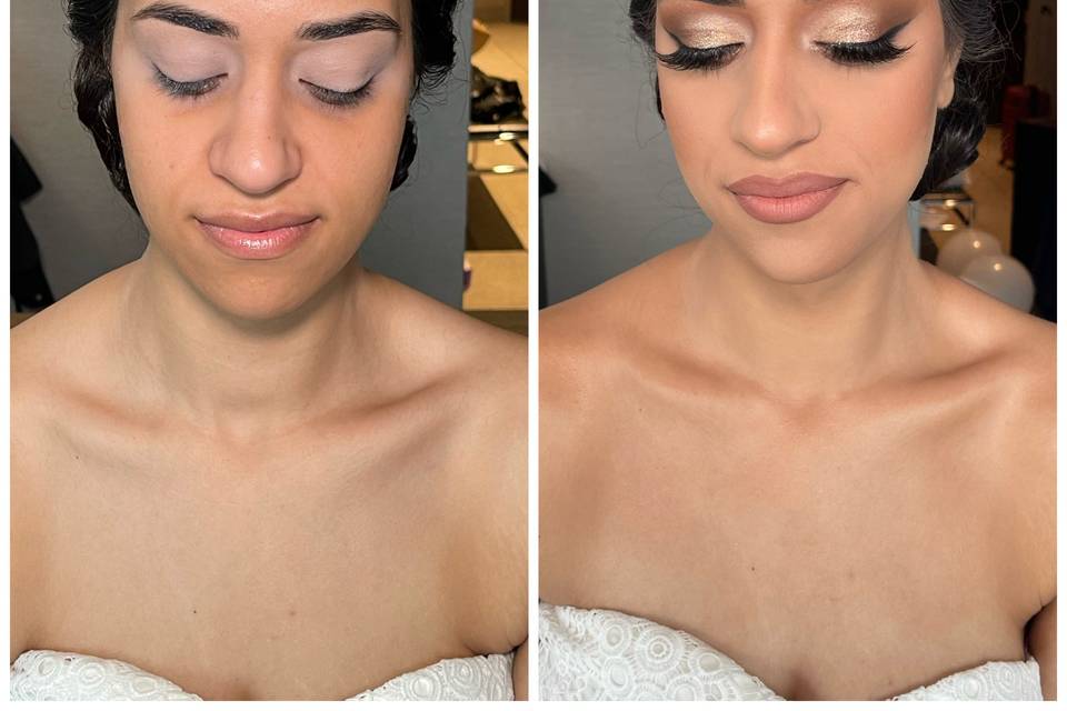 Sultry Bridal Glam