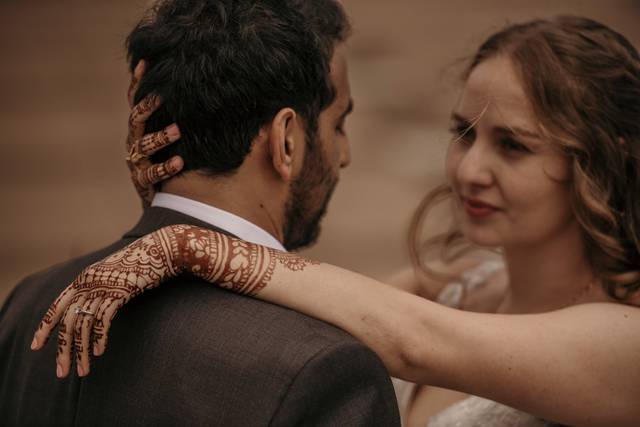 Wedding couple