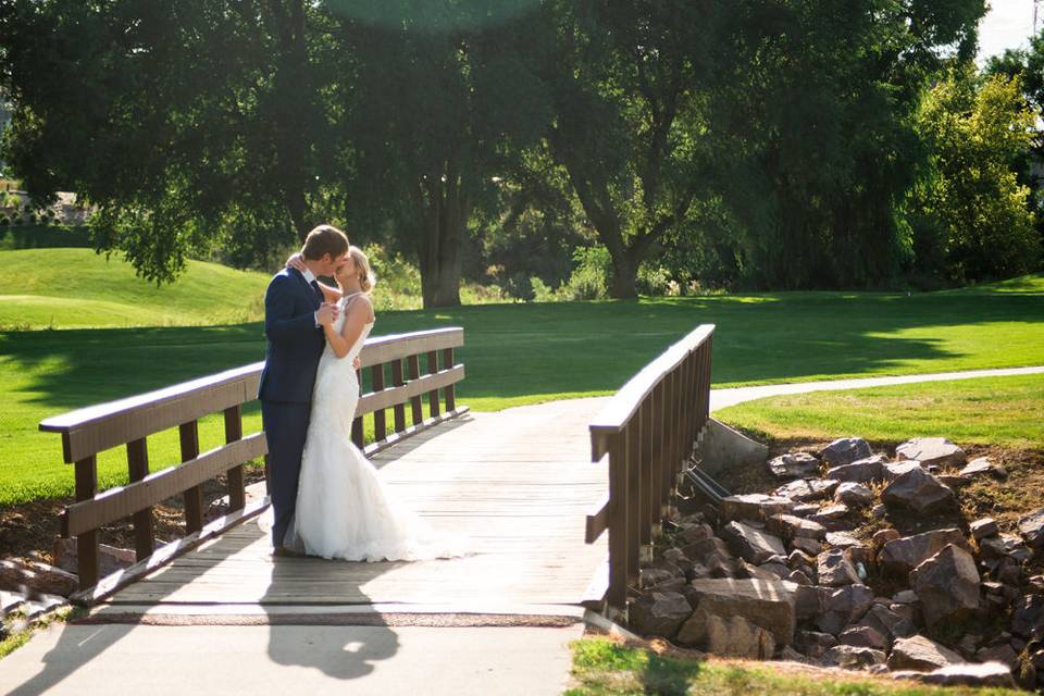 Couple kissing