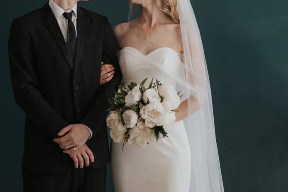 Lhasa Bridal Bouquet