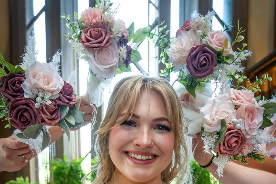 A beautiful Bride and groom