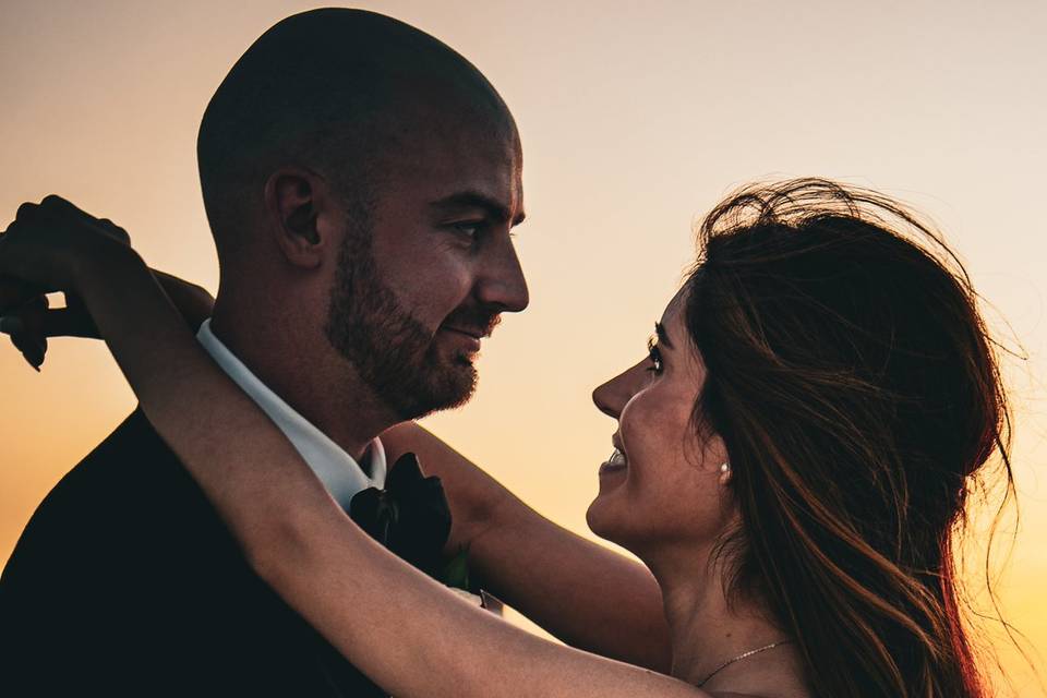 A beautiful Bride and groom