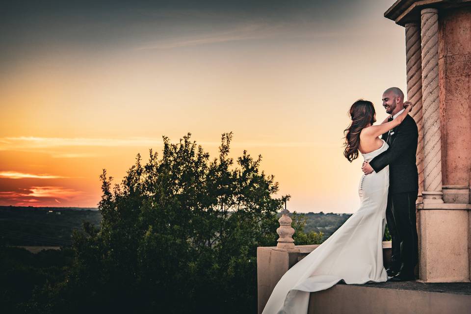 A beautiful Bride and groom
