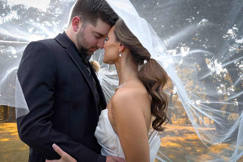 A beautiful Bride and groom