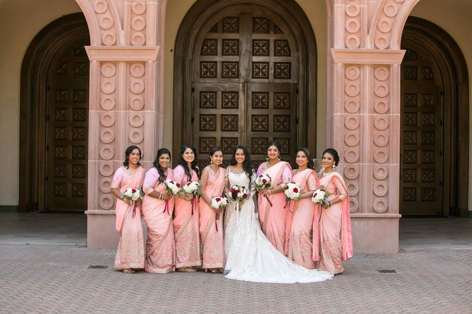 The Bride and the Bridesmaids