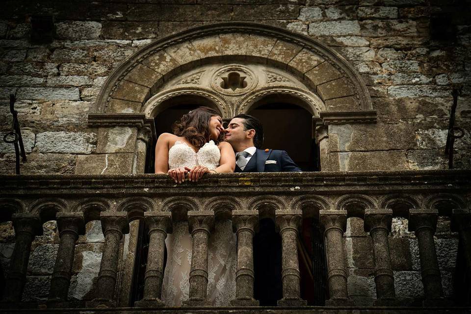 Wedding in tuscan castle