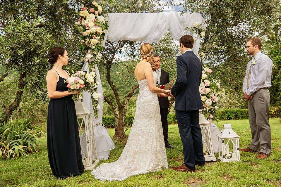 Micro wedding in Tuscany