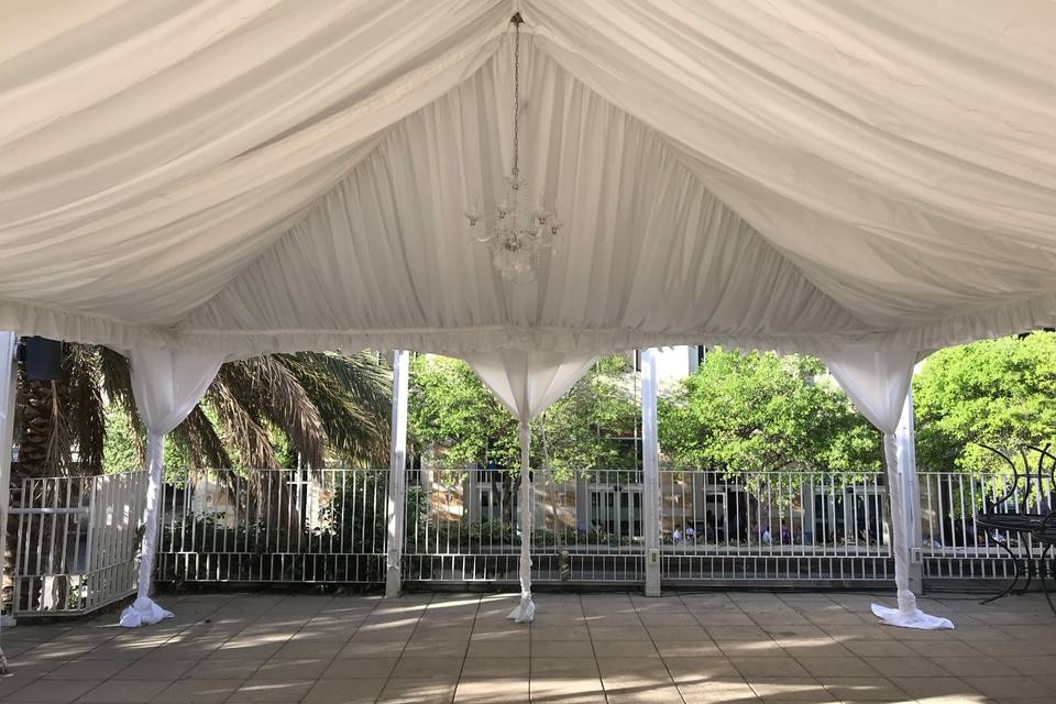 An elegant tent