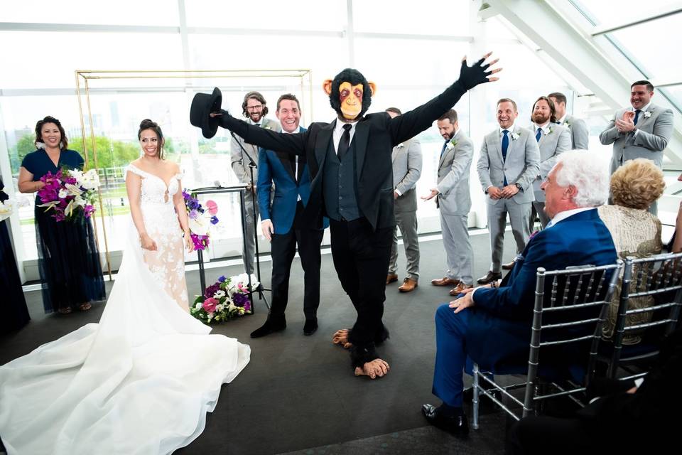 Adler Planetarium Wedding