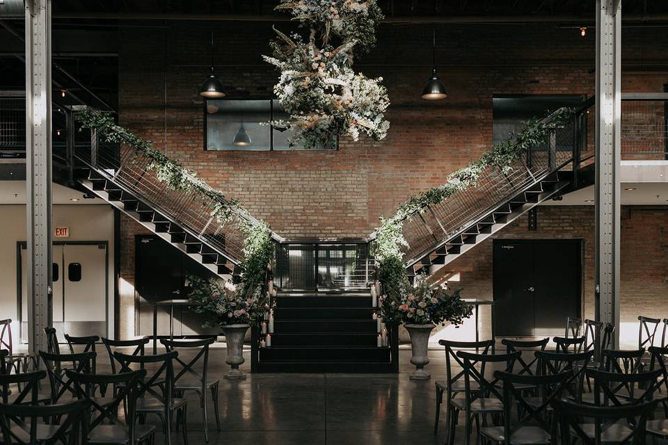 Overgrown Factory Wedding