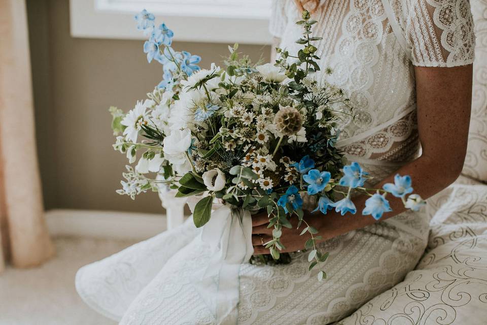 Wildflower Bridal Bouquet
