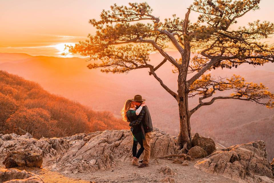 Blue Ridge Engagement Shoot