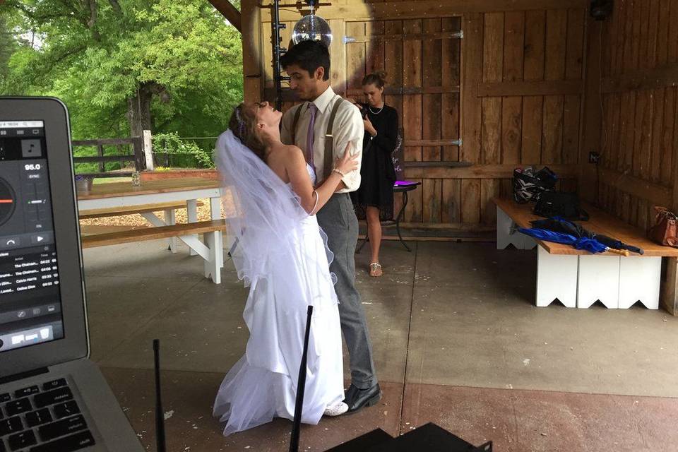 Sweet couple dance