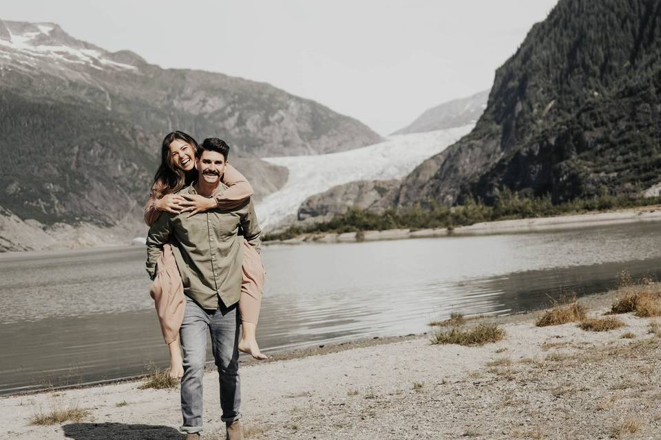 Alaskan Glacier Engagement