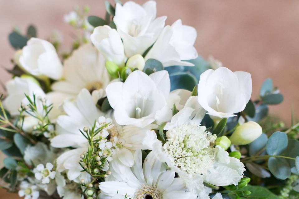 Gerbera, Amaranthus Bouquet