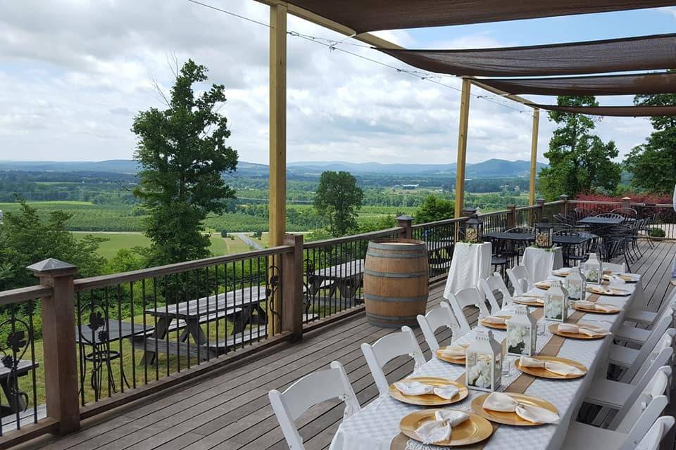 Gorgeous view from deck