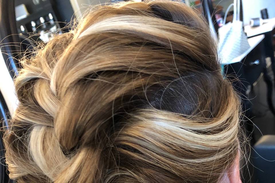 Faux-hawk braid