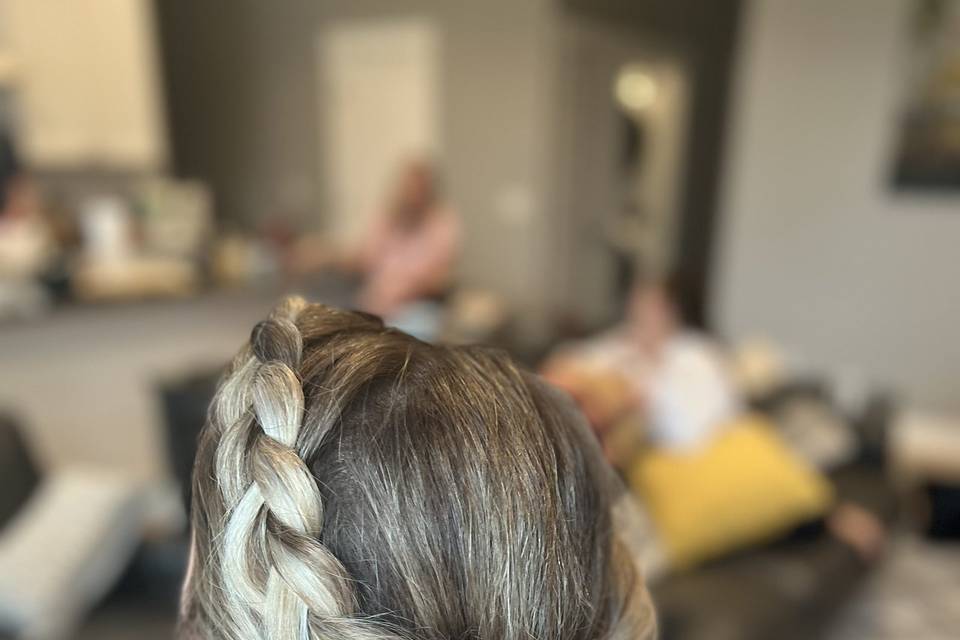 Mother of the Groom Braid Updo