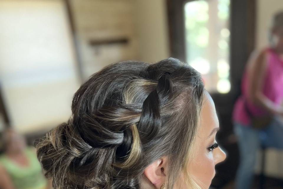 Bridal Russian Updo